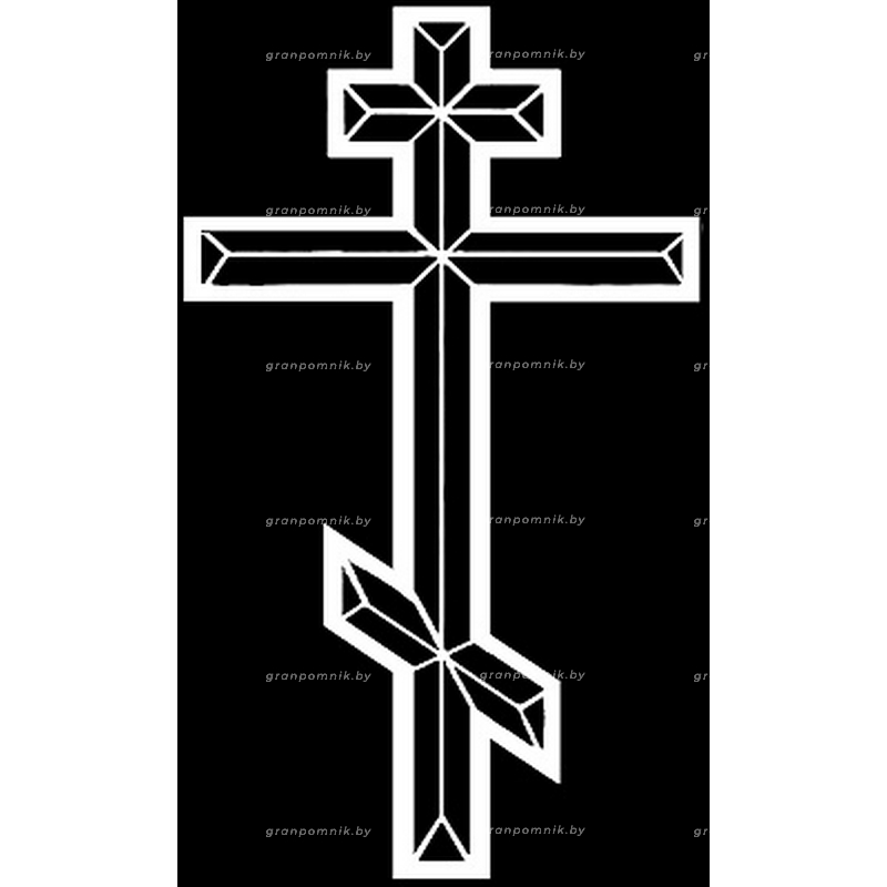 Гравировка Кресты 014